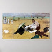 Edgar Degas Beach Scene Poster (Vorne)
