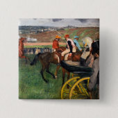 Edgar Degas - Bei den Rennen Button (Vorderseite)