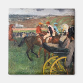 Edgar Degas - Bei den Rennen Magnet (Vorne)