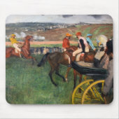 Edgar Degas - Bei den Rennen Mousepad (Vorne)