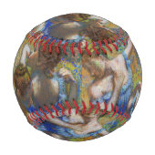 Edgar Degas - Blaue Tänzerinnen Baseball (Rückseite)