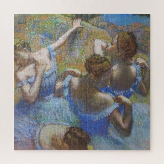 Edgar Degas Blue Ballet Dancers Classic Impression Puzzle (Vertikal)