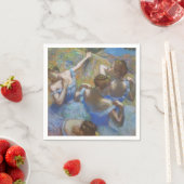 Edgar Degas Blue Ballet Dancers Classic Impression Serviette (Beispiel)