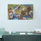 Edgar Degas - Blue Dancers Banner (Messeveranstaltung)