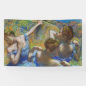 Edgar Degas - Blue Dancers Banner (Horizontal)