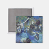 Edgar Degas | Blue Dancers, c.1899 Magnet (Vorderseite/Rückseite)