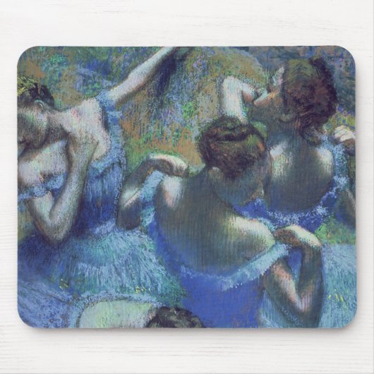 Edgar Degas| Blue Dancers, c.1899 Mousepad (Vorne)