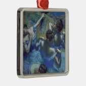 Edgar Degas| Blue Dancers, c.1899 Silbernes Ornament (Rechts)