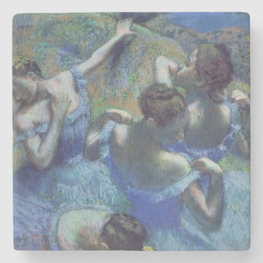 Edgar Degas| Blue Dancers, c.1899 Steinuntersetzer (Vorderseite)