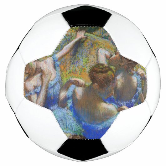 Edgar Degas - Blue Dancers Fußball (Vorderseite)
