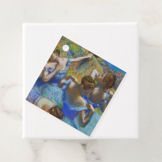 Edgar Degas - Blue Dancers Geschenkanhänger (Beispiel)