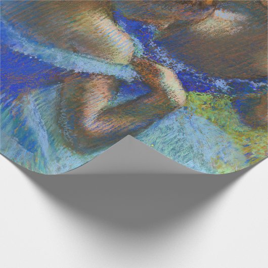 Edgar Degas - Blue Dancers Geschenkpapier (Ecke)
