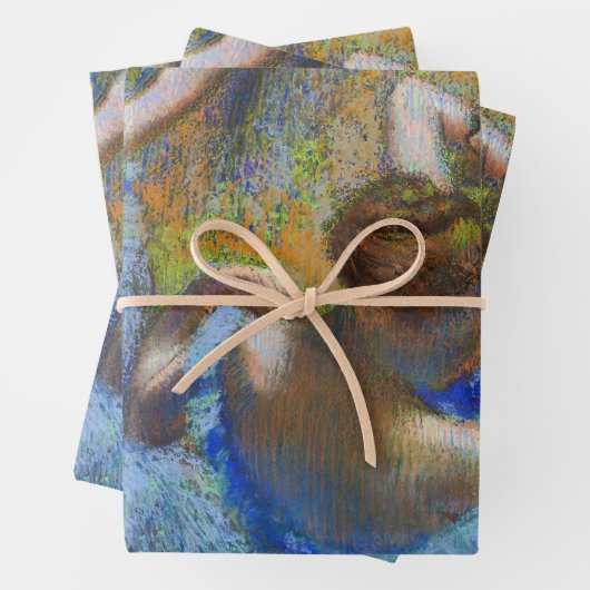 Edgar Degas - Blue Dancers Geschenkpapier Set (Beispiel)