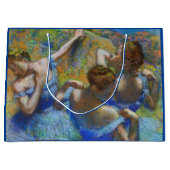 Edgar Degas - Blue Dancers Große Geschenktüte (Vorderseite)