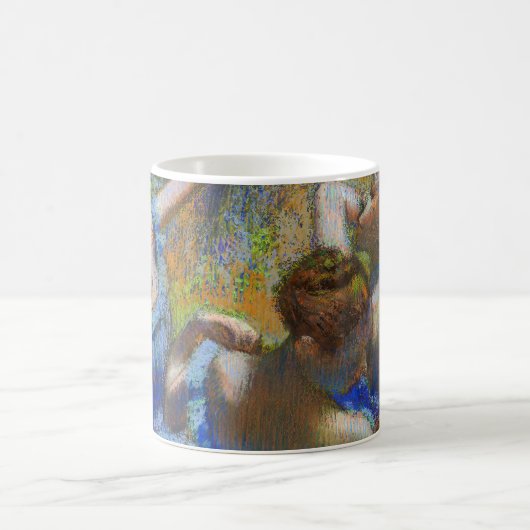Edgar Degas - Blue Dancers Kaffeetasse (Mittel)