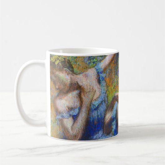 Edgar Degas - Blue Dancers Kaffeetasse (Links)