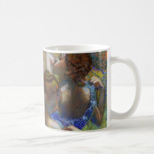 Edgar Degas - Blue Dancers Kaffeetasse (Rechts)