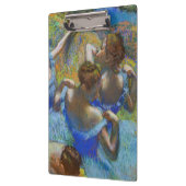 Edgar Degas - Blue Dancers Klemmbrett (Links)