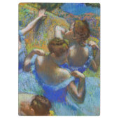 Edgar Degas - Blue Dancers Klemmbrett (Rückseite)