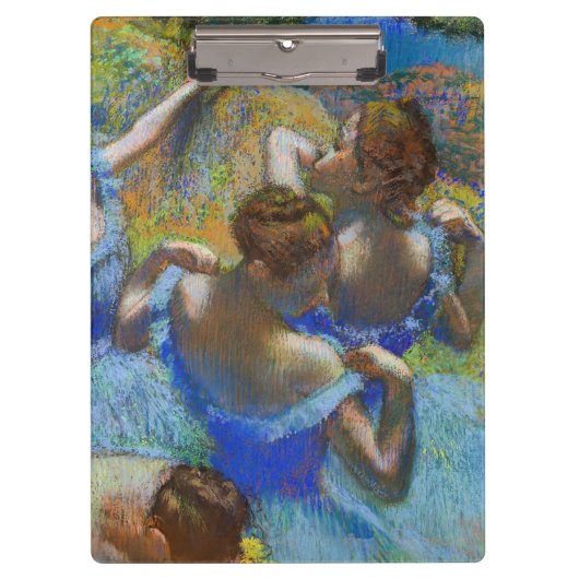 Edgar Degas - Blue Dancers Klemmbrett (Vorderseite)