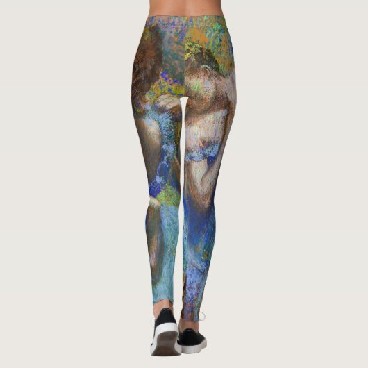 Edgar Degas - Blue Dancers Leggings (Rückseite)