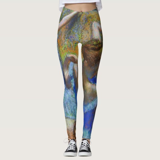 Edgar Degas - Blue Dancers Leggings (Vorderseite)
