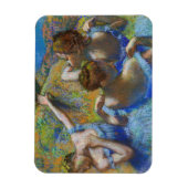 Edgar Degas - Blue Dancers Magnet (Vertikal)