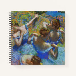 Edgar Degas - Blue Dancers Notizblock