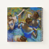 Edgar Degas - Blue Dancers Notizblock (Rückseite)
