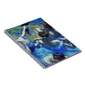 Edgar Degas - Blue Dancers Notizblock (Rechte Seite)