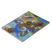 Edgar Degas - Blue Dancers Notizblock (Linke Seite)