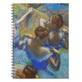 Edgar Degas - Blue Dancers Notizblock (Vorderseite)