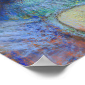 Edgar Degas - Blue Dancers Poster (Ecke)