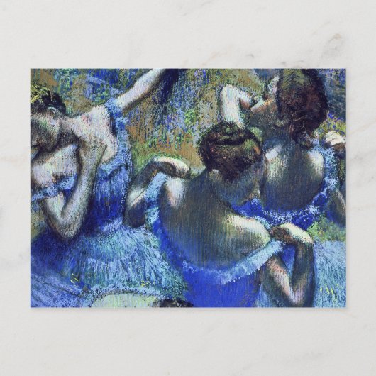 Edgar Degas - Blue Dancers Postkarte (Vorderseite)