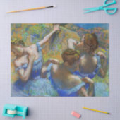 Edgar Degas - Blue Dancers Seidenpapier (Basteln)