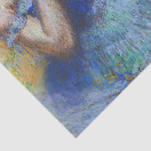Edgar Degas - Blue Dancers Seidenpapier (Detail)
