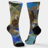 Edgar Degas - Blue Dancers Socken (Gewinkelt)