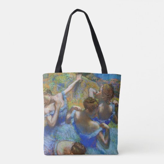Edgar Degas - Blue Dancers Tasche (Rückseite)