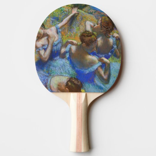 Edgar Degas - Blue Dancers Tischtennis Schläger (Rückseite)