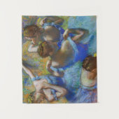 Edgar Degas - Blue Dancers Wandteppich (Vorderseite)