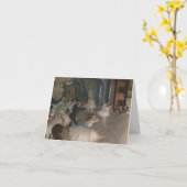 Edgar Degas | Bühne Probe Karte (Gelbe Blume)