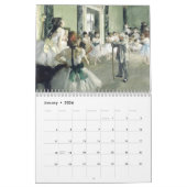 Edgar Degas Calendar Impressionisten Kalender (Jan 2026)