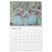 Edgar Degas Calendar Impressionisten Kalender (Feb 2027)