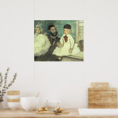 Edgar Degas | Comte Le Pic und seine Söhne Poster (Küche)