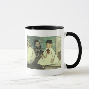 Edgar Degas   Comte Le Pic und seine Söhne Tasse