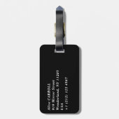 Edgar Degas - Cotton Office in New Orleans Gepäckanhänger (Rückseite vertikal)