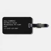 Edgar Degas - Cotton Office in New Orleans Gepäckanhänger (Rückseite horizontal)