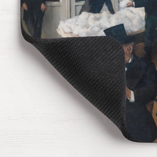 Edgar Degas - Cotton Office in New Orleans Mousepad (Ecke)
