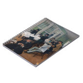 Edgar Degas - Cotton Office in New Orleans Notizblock (Linke Seite)