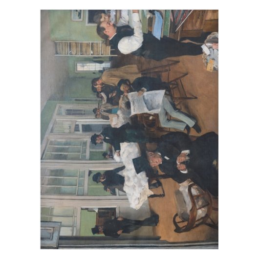 Edgar Degas - Cotton Office in New Orleans Tischdecke (Vorderseite)